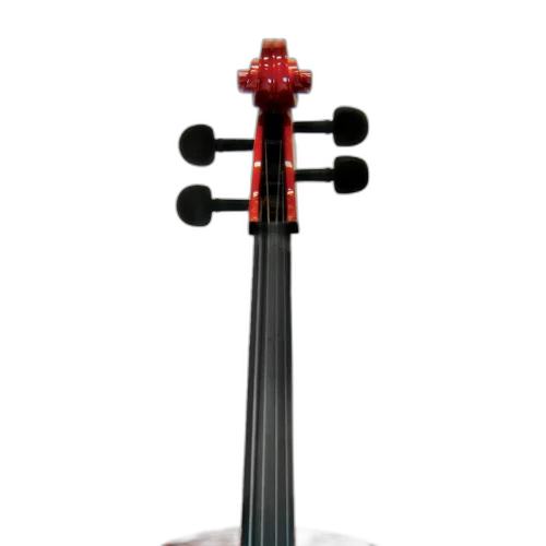 Violoncelo Michael VOM40 4/4 Avermelhado com Tampo Spruce Sólido Fundo Maple e Arco de Crina Animal