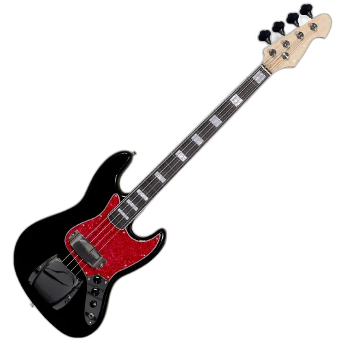 Contrabaixo Michael JB BM675N BT Black Tortoise com Corpo Basswood Captadores Single Coil e Tarraxas Cromadas
