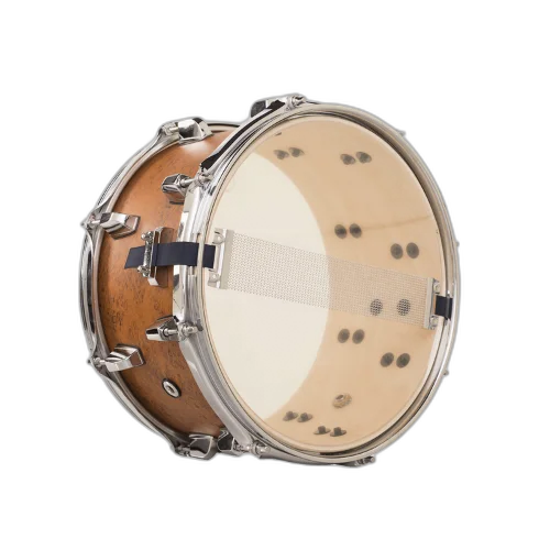 Caixa de Bateria Michael Powergate Birch PGB1265 FRD 12x6.5 Flame Red com Fuste Hybrid Birch/Poplar Aros Power Hoop e Esteira 20 Fios
