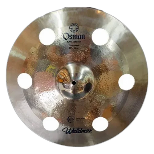 Prato Waldman Osman Trash China 19" Osm Tcx19 Dourado Escuro Efeito Trashy Agressivo
