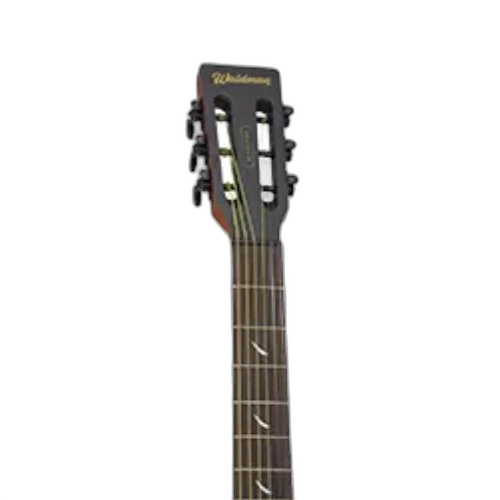 Violão Eletroacústico Waldman Blastone Grand DCEX-641 Aço Black Top com Equalizador Integrado e Afinador