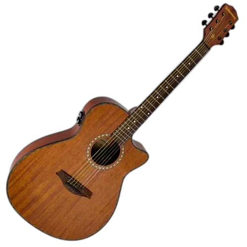 Violão Eletroacústico Waldman STFX1440 Aço Natural com Equalizador Integrado e Afinador