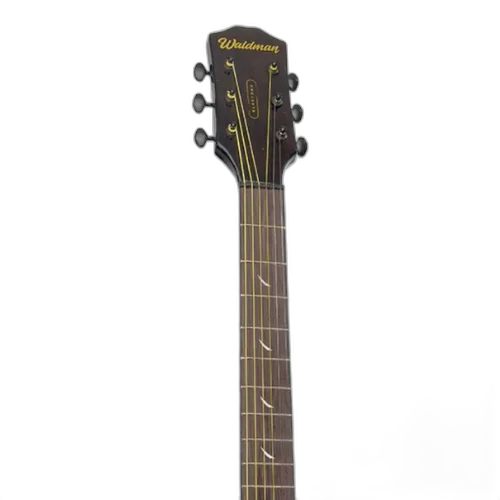 Violão Eletroacústico Waldman Blastone Grand DCEX-741 Aço Natural com Equalizador Integrado e Afinador