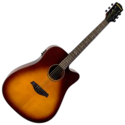 Violão Eletroacústico Waldman Blastone Grand DCEX-741 Aço Sunburst com Equalizador Integrado e Afinador