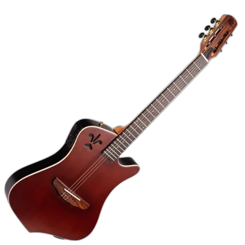 Violão Eletroacústico Marquês VN-10CTSEQ Castanho Fosco Sombra com EQ Ativo 4 Bandas Pré MET-A08 e Microfone Interno