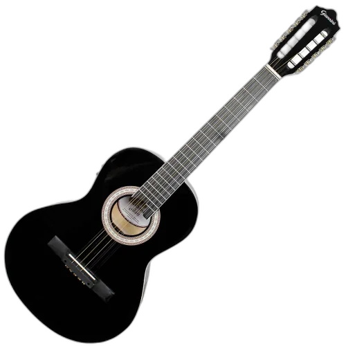 Viola Eletroacústica Giannini Start VS-14 EQ Black BK com Equalizador GV-3T 3 Bandas Ativo Afinador Cromático e Tensor Bi-Direcional