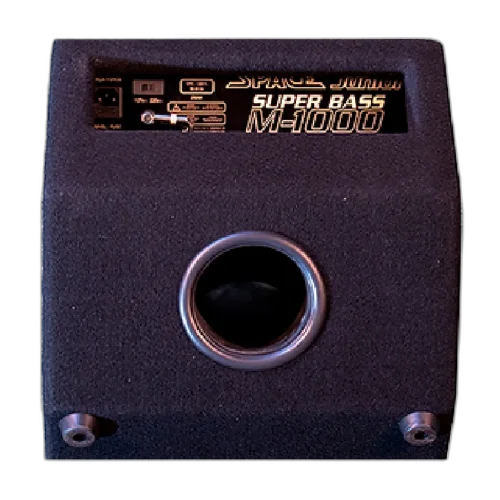 Amplificador Meteoro Space Jr. Super Bass M1000 100W 10 Polegadas para Contrabaixo com Equalizador 5 Bandas Compressor Integrado e Falante 10" para Som Definido e Punch