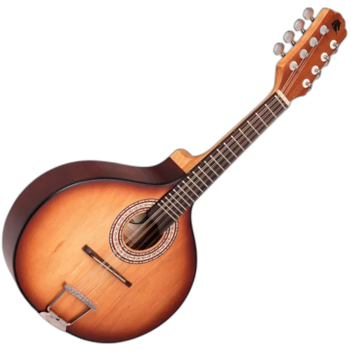Bandolim Eletroacústico Marquês BND147 NB EL Natural Sombra com Captador Passivo Cap-06 Corpo Laminado Braço Cedro e Escala Rosewood