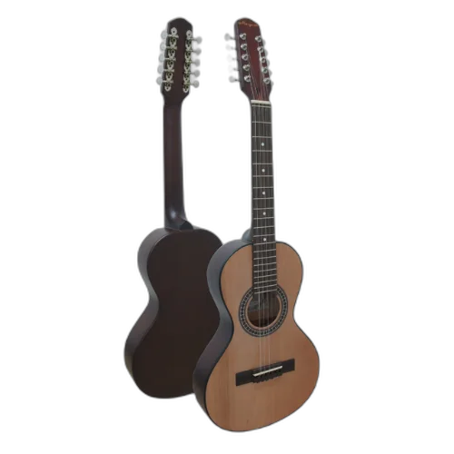 Viola Caipira Acústica Marquês VIL46 NS AC Ponteio Natural Fosco com Tampo Fundo e Laterais em Plywood Laminado Braço em Cedro e Escala em Rosewood