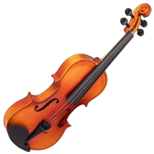 Violino Acústico Marquês A VIN123 NT 4/4 Brilho com Arco de Crina Animal Breu e Estojo Gota Preto – Ideal para Estudantes Iniciantes