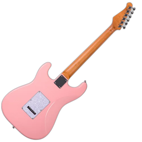 Guitarra Seizi Fun Vintage Budokan HSS Shell Pink Captadores Chidori HSS Ponte Tremolo e Bag 10361260