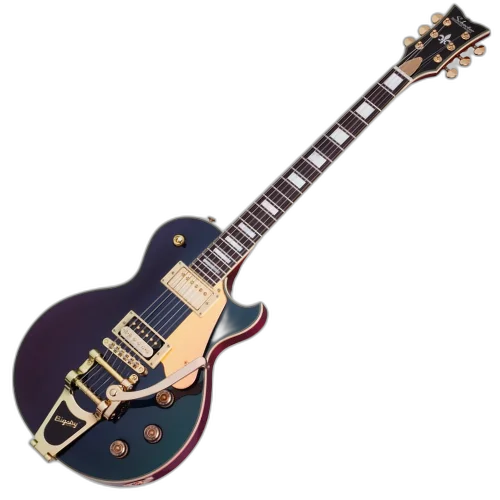 Guitarra Schecter Mark Thwaite Solo-II Ultra Violet com Corpo em Mogno e Topo Maple Sólido Braço em Mogno com Reforço de Carbon Fiber Escala em Rosewood com 22 X-Jumbo Frets Captadores Seymour Duncan JB SH-4B 271