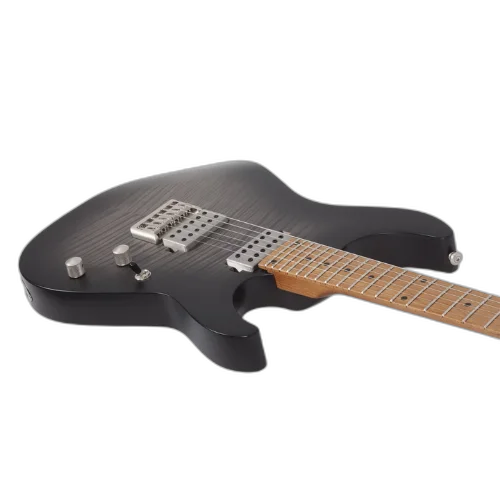 Guitarra Schecter C-1 Standard Plus Trans Blue Burst com Corpo em Basswood Braço Maple Bolt-on Perfil Thin Escala em Pau-Ferro com 24 Captadores Schecter Diamond SuperRock HH Ponte TonePros Tune-O-Matic 3936