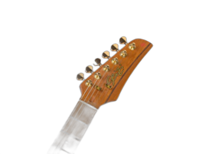Ponte Tremolo e Headstock Katana Sakura