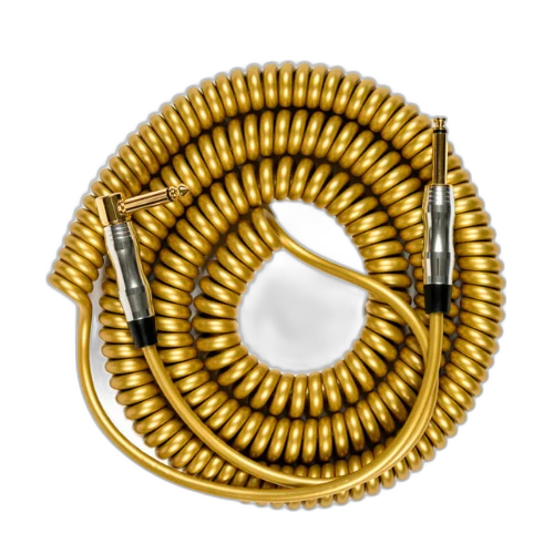 Cabo para Instrumento Seizi Energy Spiral 9m P10A x P10R Champagne Gold 10361255
