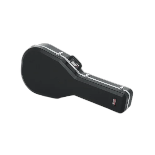 Case para Violão Gator GC GSMINI para Violão Mini Jumbo Grand Symphony com Estrutura ABS Ultra Resistente Interior em Microveludo Vermelho Alças Ergonômicas Travas Reforçadas e Design Específico para Corpo Mini Jumbo Grand Symphony