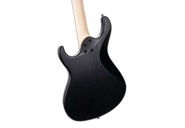 Corpo Double Cutaway Paulownia Open Pore Black