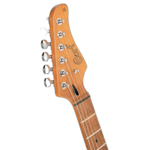 Guitarra Cort G200SE Seafoam Green com Corpo Poplar Braço Roasted Maple Bolt-On Escala Roasted Maple Captadores Cort Powersound HSS Ponte 6-Point Vintage-Style Tremolo 22 Trastes