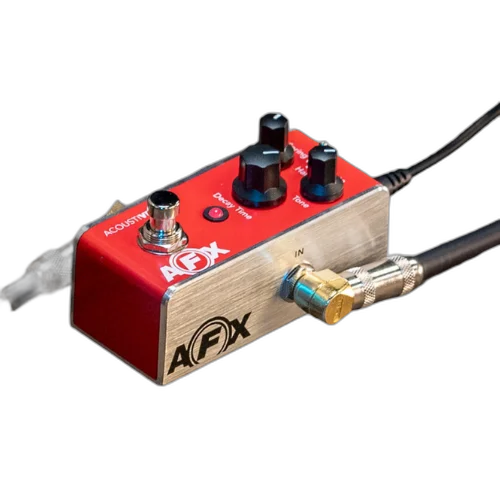 Pedal Fishman AFX Acoustiverb Acoustic Multi Reverb PRO-AFX-RV2 com Hall Plate Spring e Dual Path