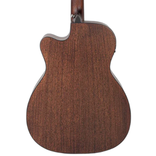 Violão Vintage VEC300N Stage Series Folk Cutaway Natural Eletroacústico com Tampo Spruce Sólido Corpo Mogno Braço Mogno Escala HPL 20 Trastes 3 Band EQ com Phase e Tuner