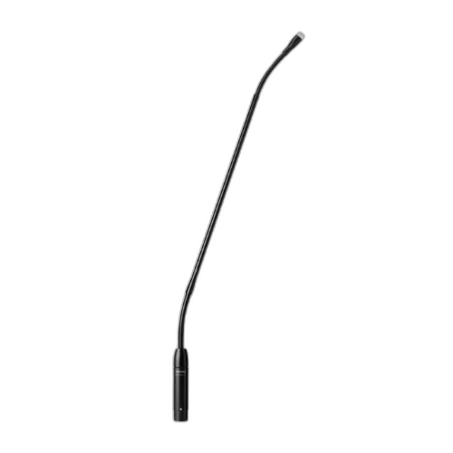 Microfone Shure MX418/N Gooseneck Microflex 18" com Pré-amplificador Embudo Shock Mount A400SM Flange de Travamento e Windscreen de Espuma