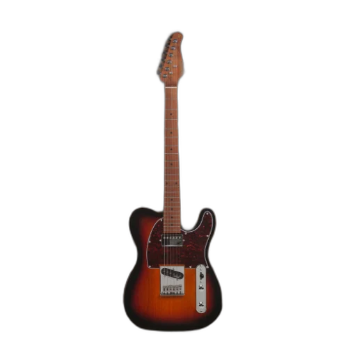 Guitarra Benson Hardy HD 905 M 3TS TT Chrome com Corpo Alder Braço Maple Parafusado Escala Maple 22 Trastes Captadores Wilkinson HS e Bag