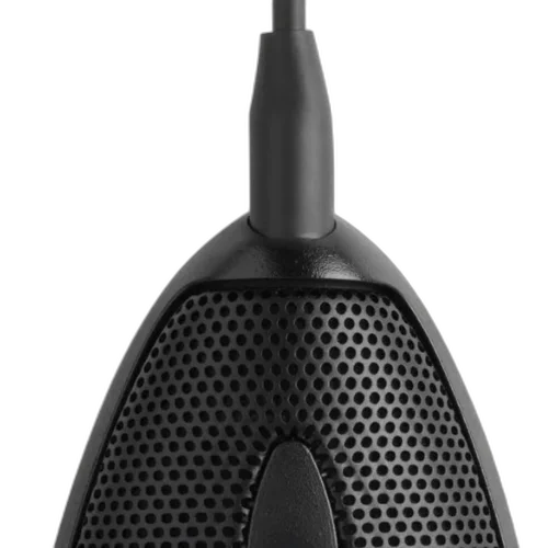Microfone Shure MX392/O Microflex de Mesa Condensador Omnidirecional com Chave de Membrana Silenciosa Programável Indicador LED Lógica TTL Entrada e Saída Pré-amplificador e Cabo de Saída Inferior