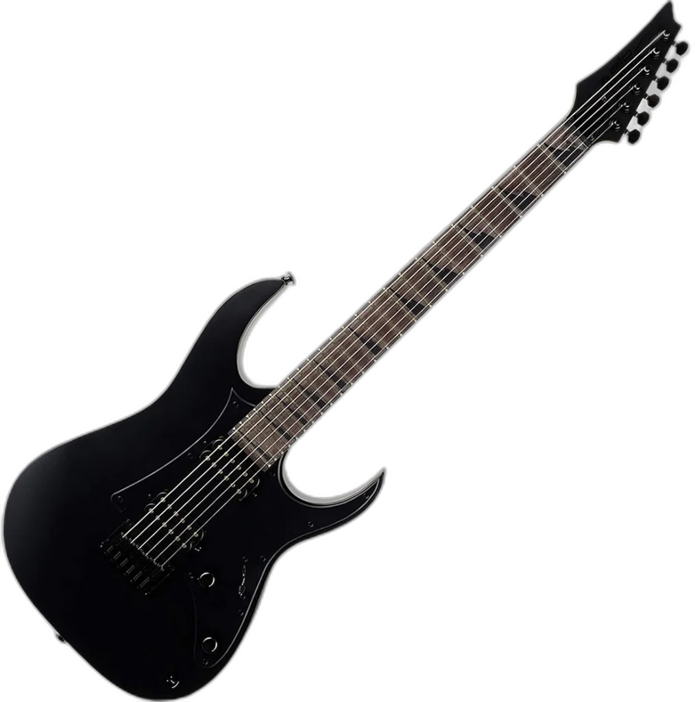 Kit Guitarra Ibanez Gio GRGR-131 EX HH Black Flat BKF Gx02