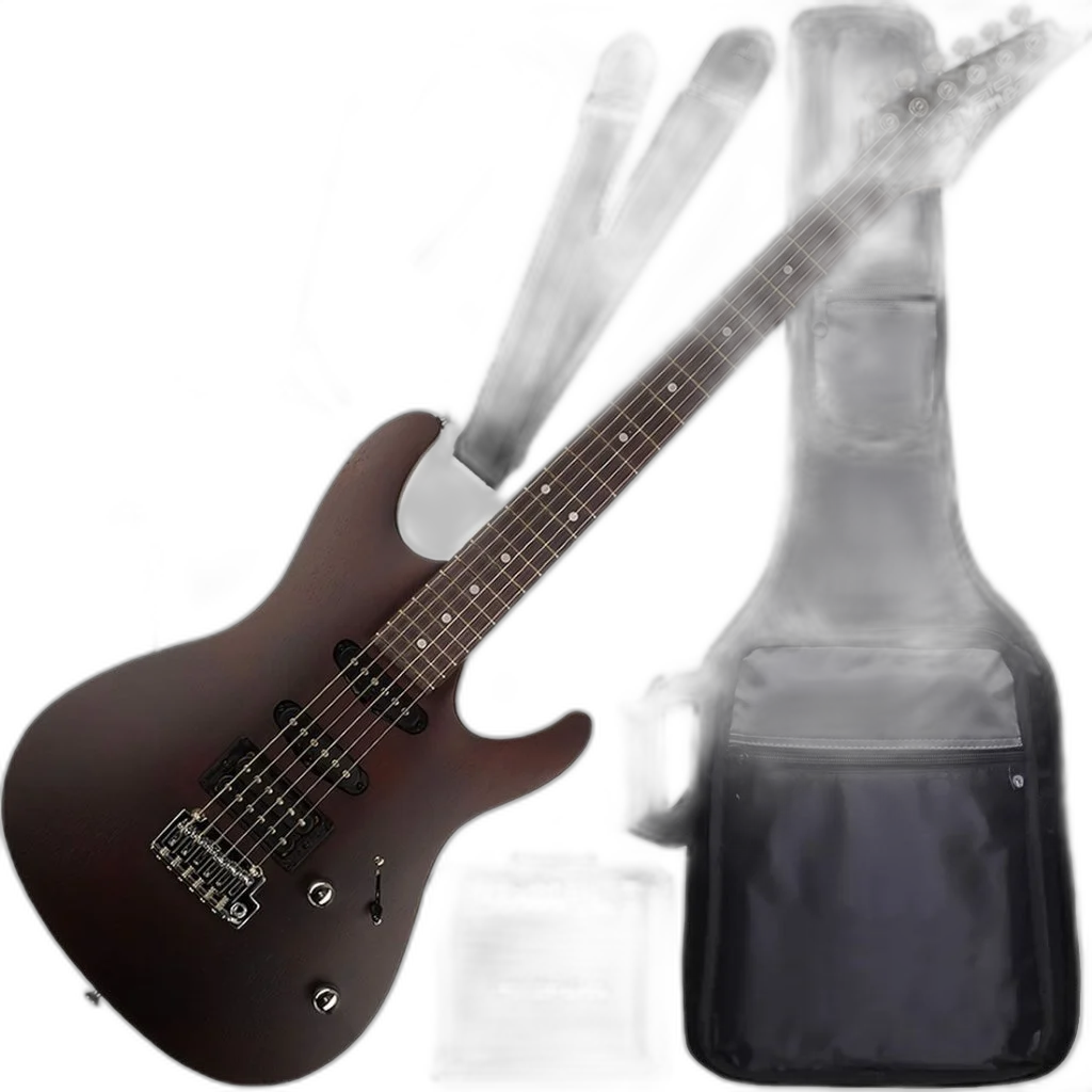 Kit Guitarra Ibanez Gio GSA60 HSS Walnut Flat WNF Gx04