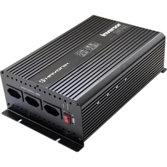 Inversor Automotivo HAYONIK MSW122 Onda Modificada 2000W 12V/220V
