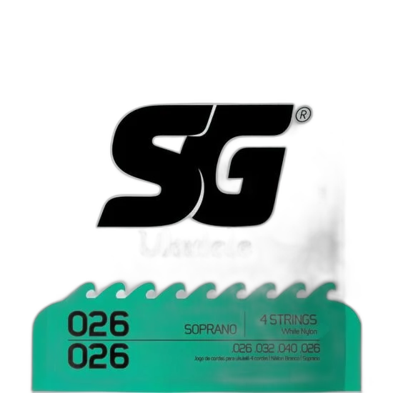 Encordoamento Para Ukulele Nylon Soprano SG