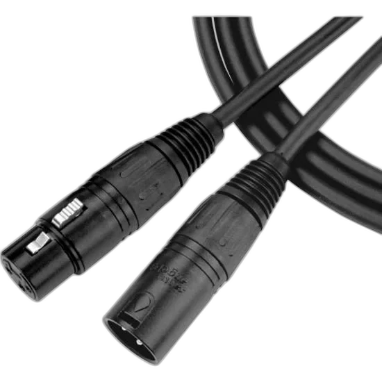 Cabo XLR Macho x XLR Fêmea 7,62m Ninja LW B Santo Angelo