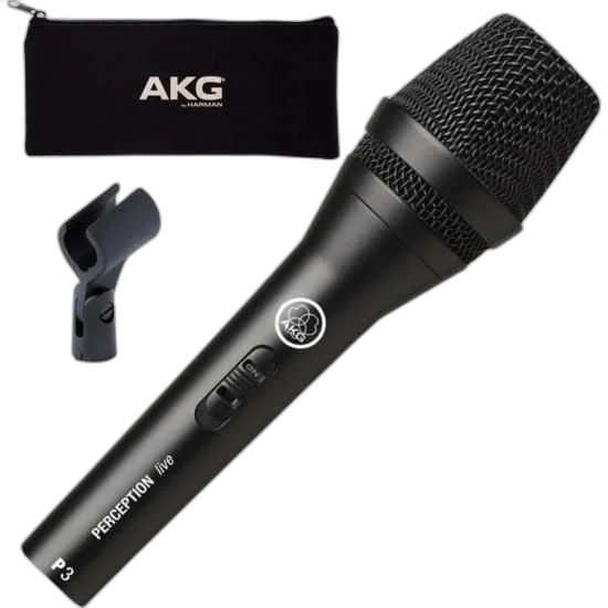 Microfone Perception AKG 3S Preto