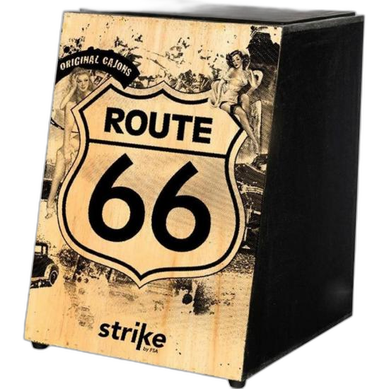 Cajon Acústico Strike SK41 Route 66 F.S.A