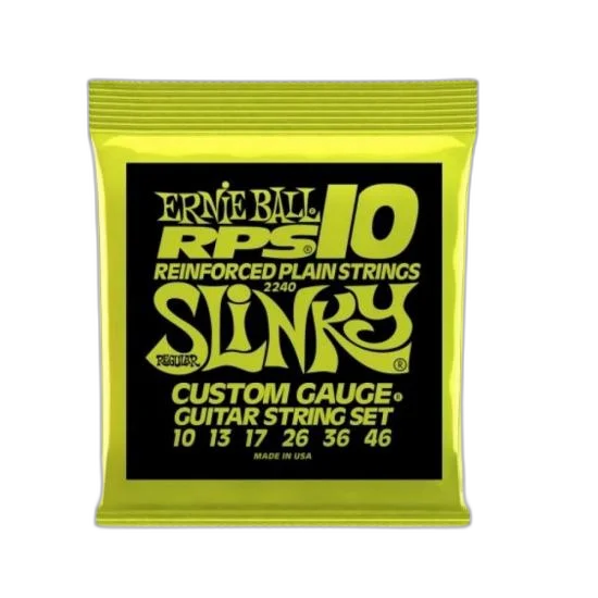 Encordoamento Para Guitarra 010.046 RPS Ernie Ball