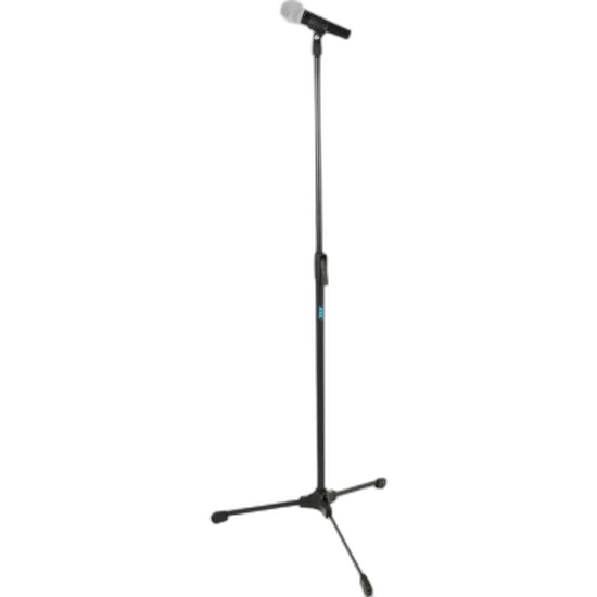 Pedestal Reto Para Microfone ideal para Estúdio TPR Preto ASK