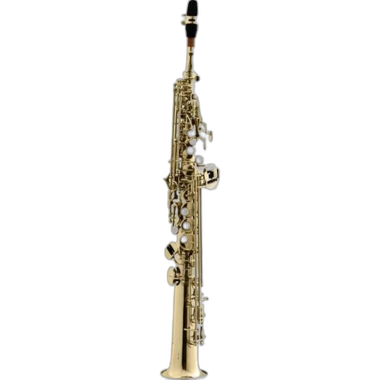 Saxofone Harmonics BB HST410L Soprano Reto Laqueado