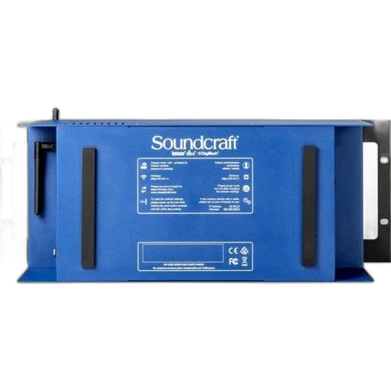 Mesa de Som Digital Soundcraft UI24R Preta