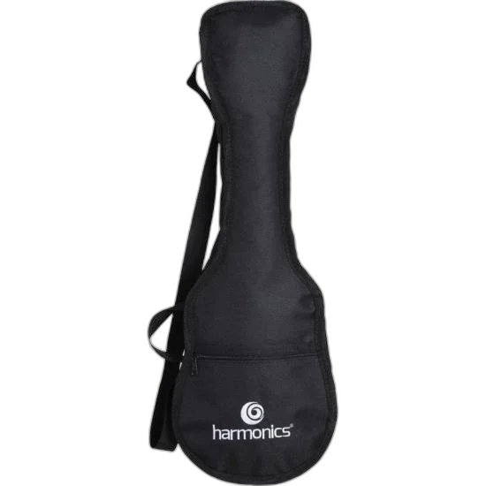 Capa Para Ukulele Concert Harmonics Nylon Preta