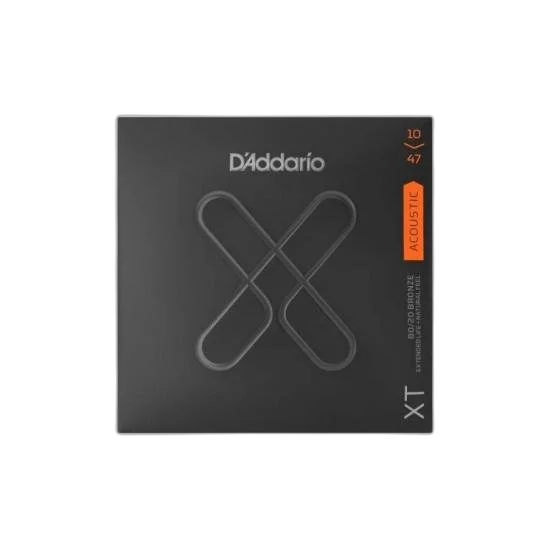 Encordoamento Para Violão D Addario XTABR1047 Aço .010