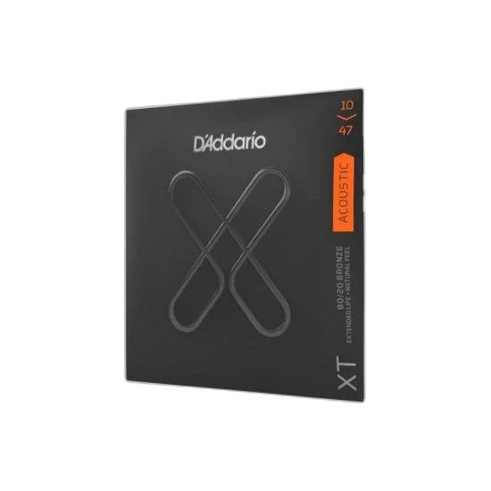 Encordoamento Para Violão D Addario XTABR1047 Aço .010