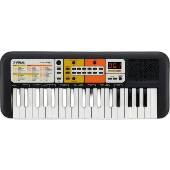 Mini Teclado Yamaha PSS-F30 Preto