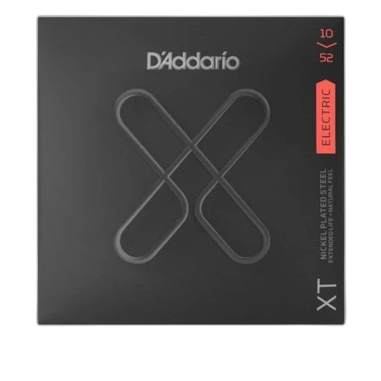 Encordoamento Guitarra Revestido Hibrido .010-.052 XT Nickel XTE1052 D Addario