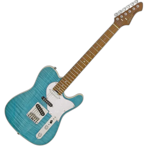 Guitarra Aria 615-MK2 Nashville Turquoise Blue