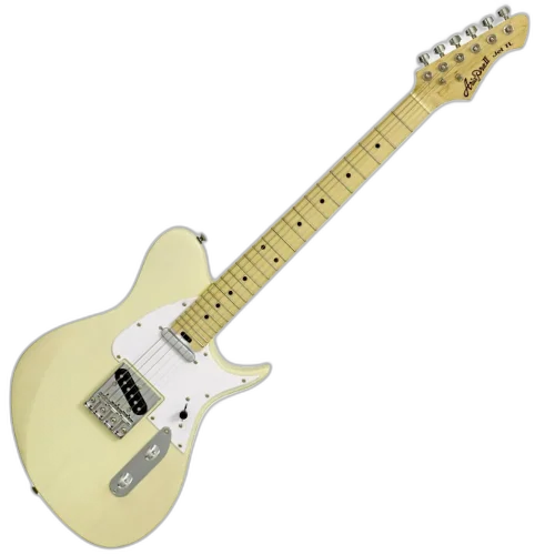 Guitarra Aria J-TL See-Through Vintage White