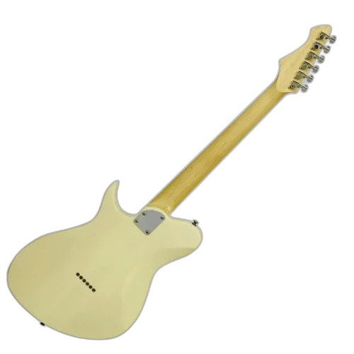 Guitarra Aria J-TL See-Through Vintage White