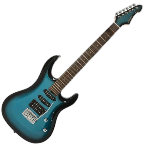 Guitarra Aria MAC-STD Metallic Blue Shade