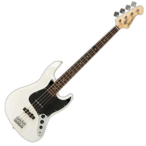 Contrabaixo Aria STB-JB/B 4 Cordas White