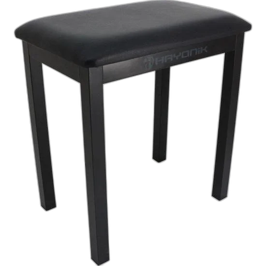 Banqueta Para Piano BP600P Preto Hayonik