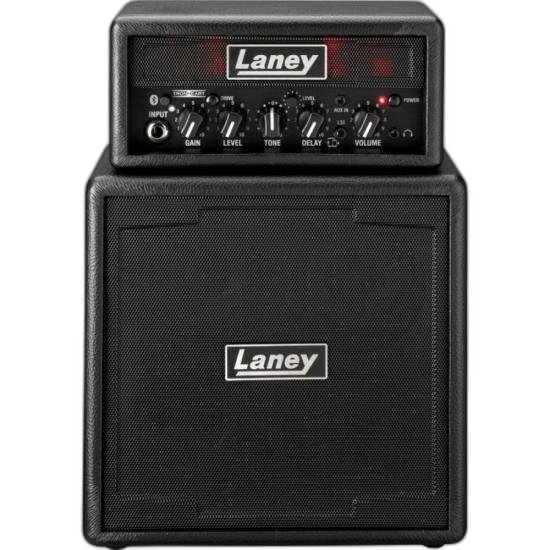 Mini Amplificador Para Guitarra Laney Ministack-B-Iron Preto